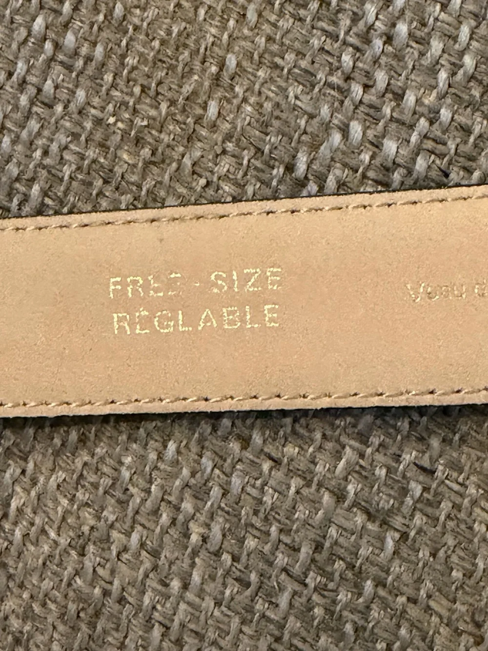EUC - Longchamp Vintage Navy Leather Belt with Silver Buckle
